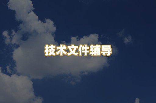 技术文件辅导